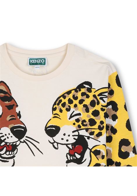 T-shirt con stampa KENZO KIDS | K6196021G